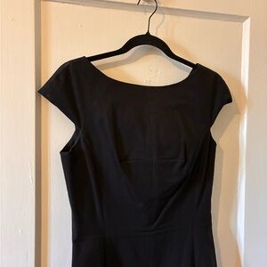 Banana Republic Black Midi Dress - Size 8